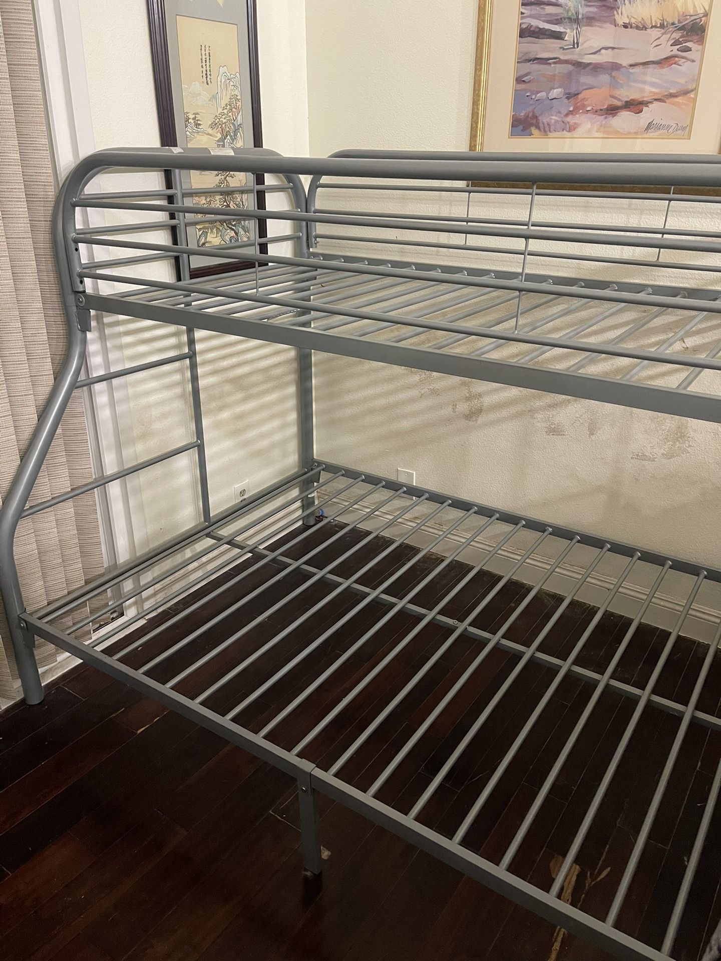 Metal Bunk Bed Frame Full & Twin