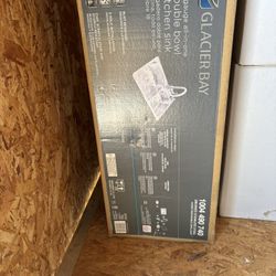 Glacier Bay All In One Double Sink New In box!!