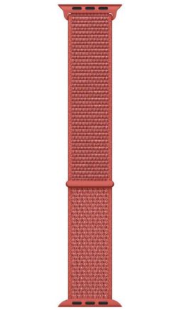Apple Watch band nylon red 42/44 S/M #11