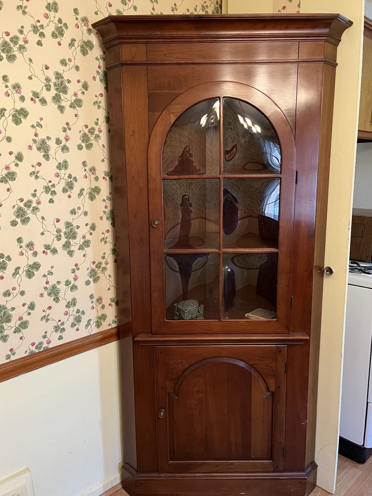Antique Pennsylvania House Corner Cabinet