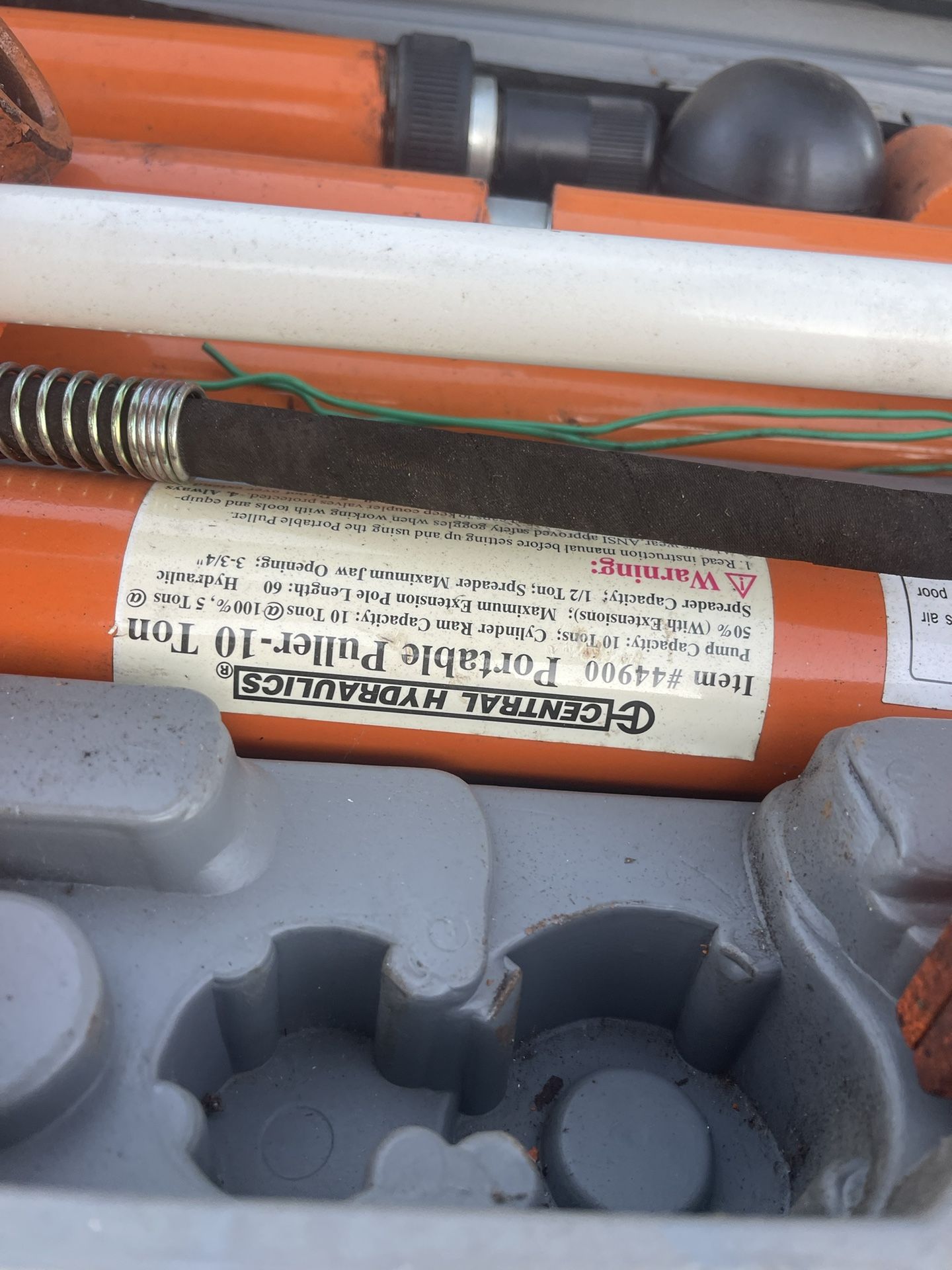 10 ton Central Hydraulic puller