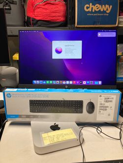 MAC Mini with accessories