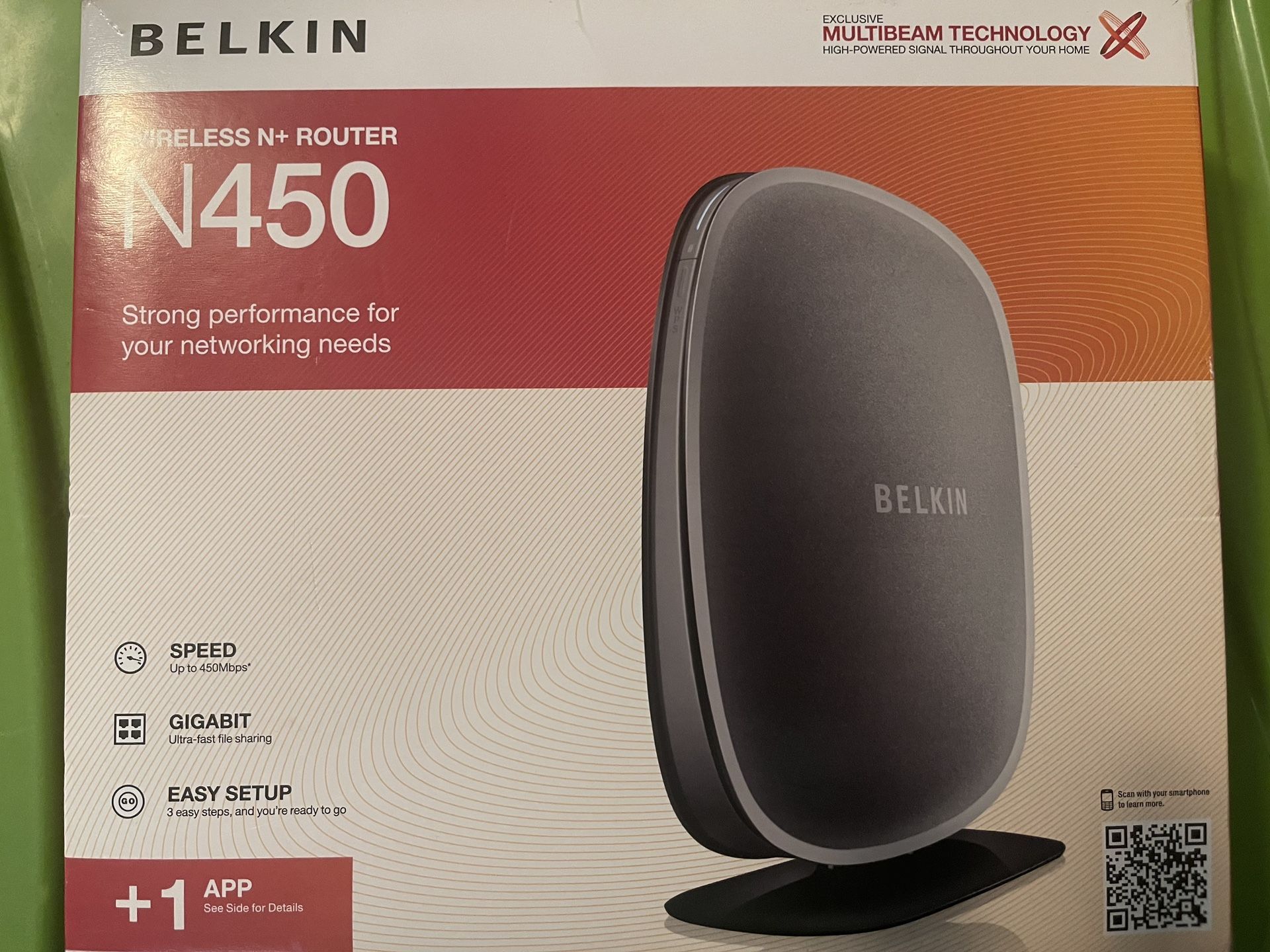 router Belkin N450 NEW