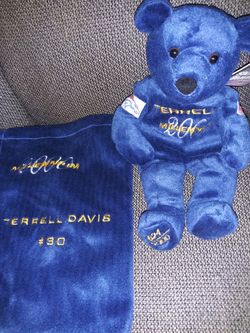 2000 Salvino's Bammers Millenium NFL bear Terrell Davis