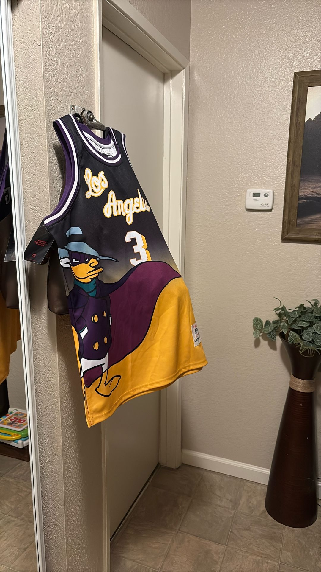 Los Angeles Darkwing Duck Basketball Jersey