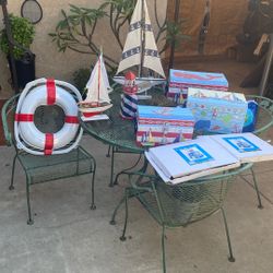 Sailboat Luggage, Cupcake Decoration Table Cover