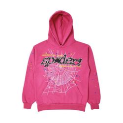 Pink Spider Hoodie (L)