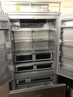 Built in Kitchen Aid refrigerators