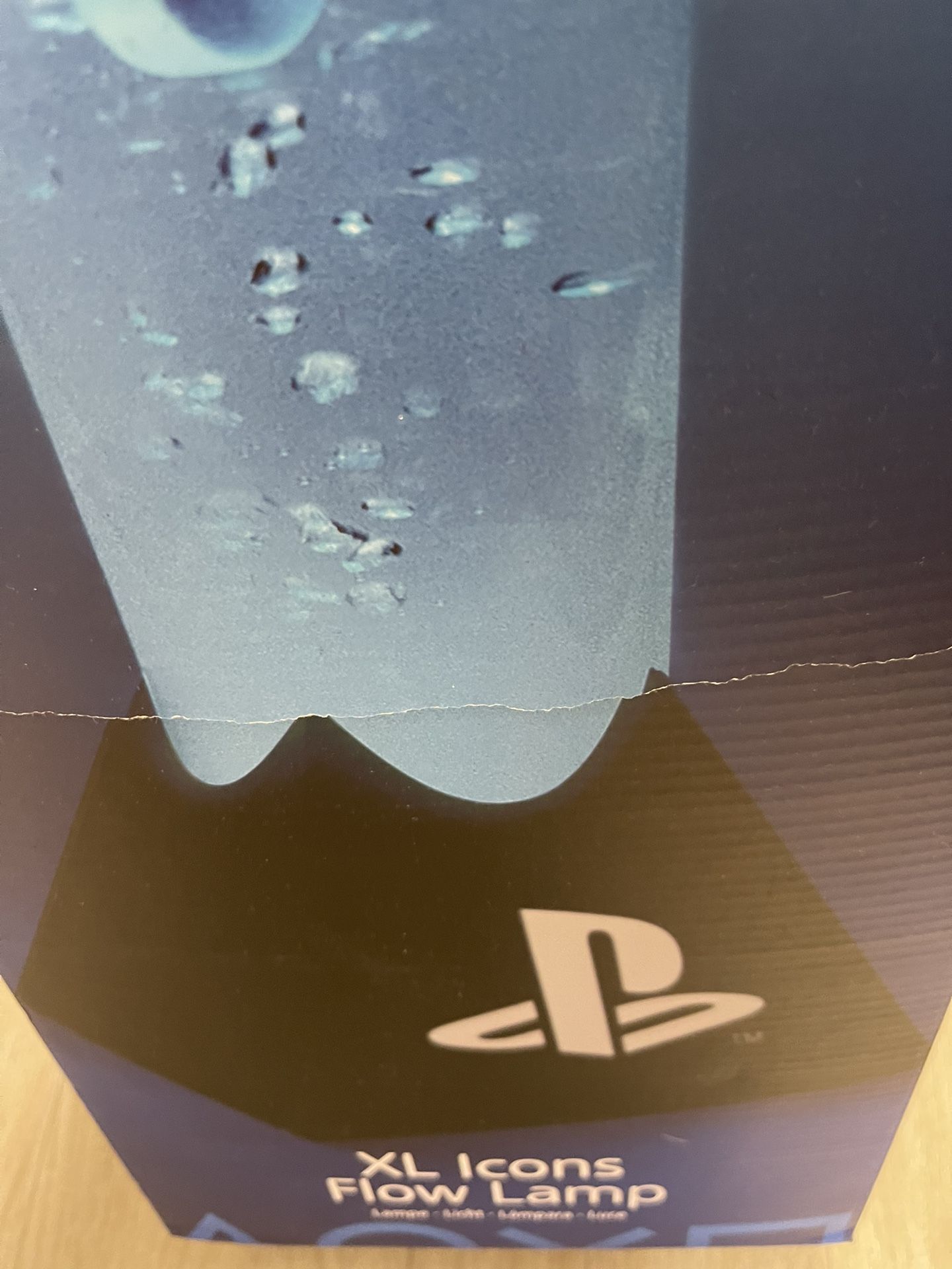 Official PlayStation XL Icon Flow Lava Lamp Light Up Logo Icons Tall 47"/120cm
