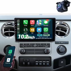 10.2" Android 13 Car Radio for Ford F150 2004-2008 CarPlay 2GB+64GB