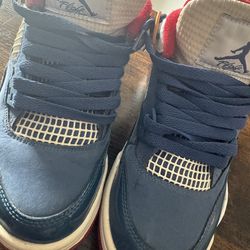 Jordan 4’ French Blue Kids Size 5.5