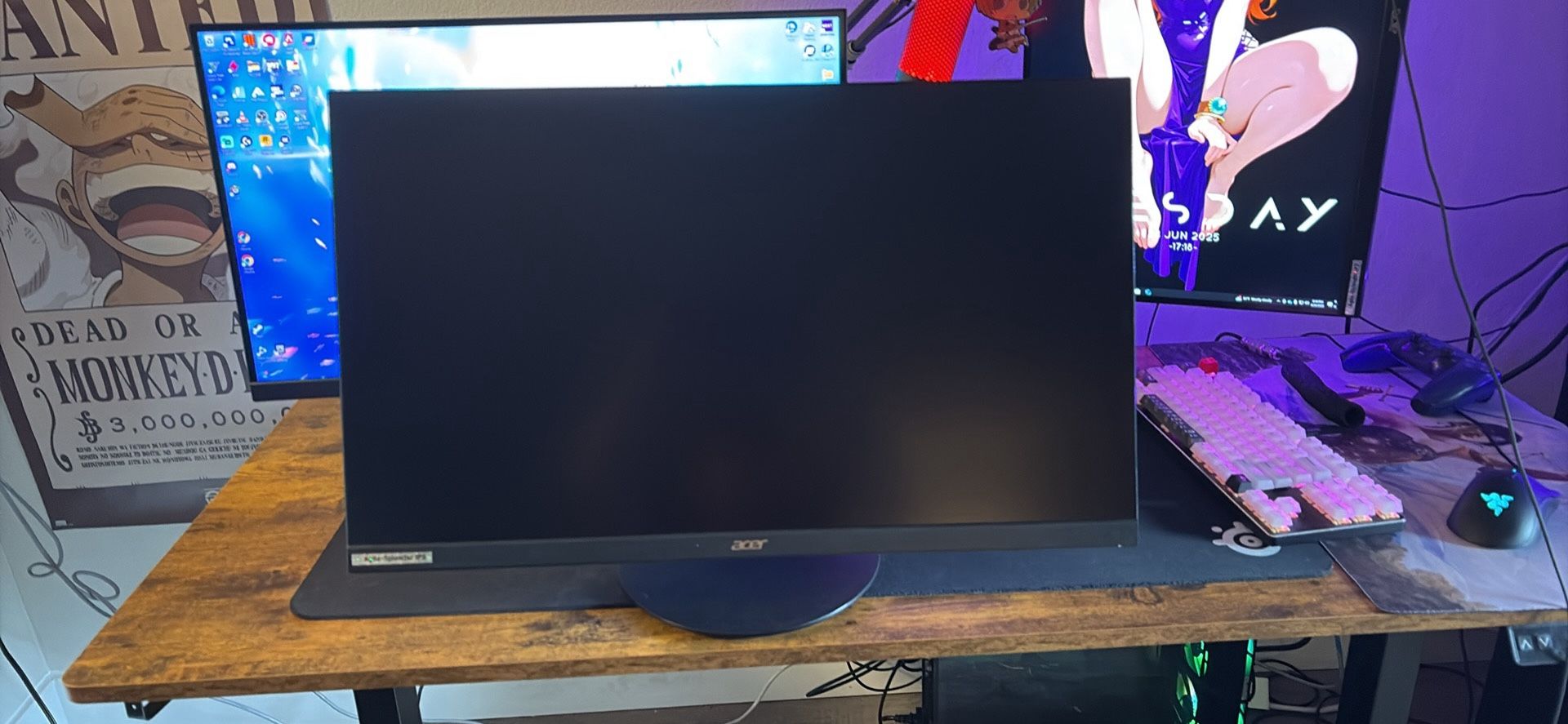 27” Acer 180HZ 1440p gaming monitor