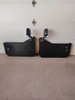 Jeep wrangler half doors