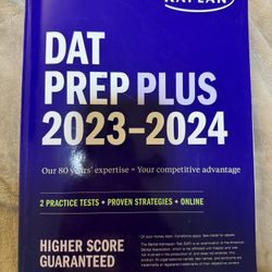 KAPLAN DAT PREP PLUS 2023-24 Book