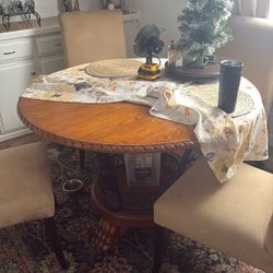 Table and chairs