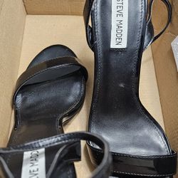 Steve Madden Heels  Black 10W