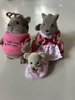 Calico Critters Sylvanian Families Figure Set of 3