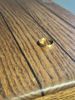 Hammered Gold Ring