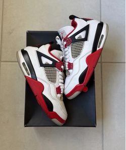 Jordan 4 fire red size 10