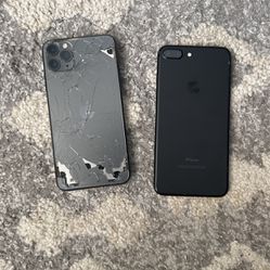 Locked iPhone 11 Pro Max And iPhone 7 Plus- For Parts