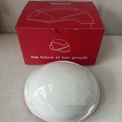 iRestore Professional Hair Growth LLT Red Light Laser Helmet (No Portable Battery / Plug -In Only) — Excellent Condition