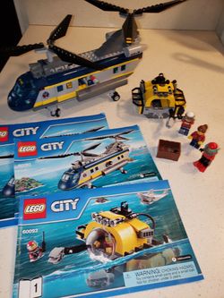 LEGO CITY DEEP SEA HELICOPTER # 60093