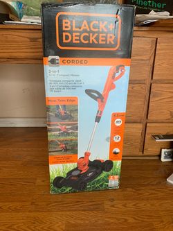 BLACK+DECKER 3-in-1 Corded 12in Compact Mower