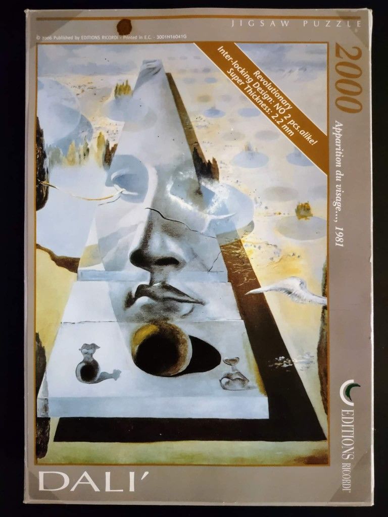 Salvador Dali 2000 Piece Puzzle