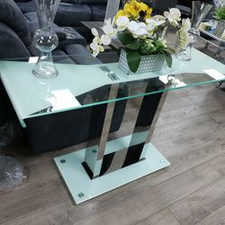 Console Or Sofa Table. Financing Available.  Take It Home Today 