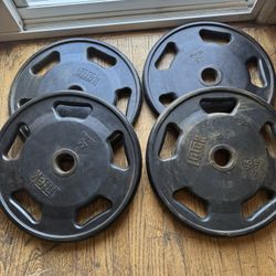 Intek Brand Urethane Olympic Weights 4,45