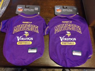 Pets First Minnesota Vikings T-Shirt, Size Medium, New