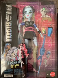Monster High Frankie Stein Doll with Pet