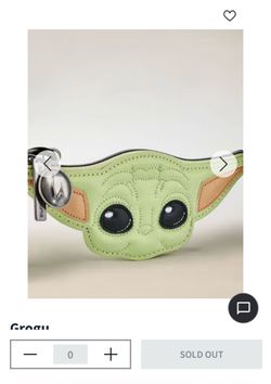 Bath And Body Works  Grogu Coin Purse