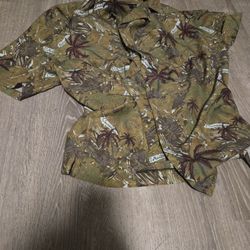 Allsaints Relaxed Fit Linear SS Barrel Brown