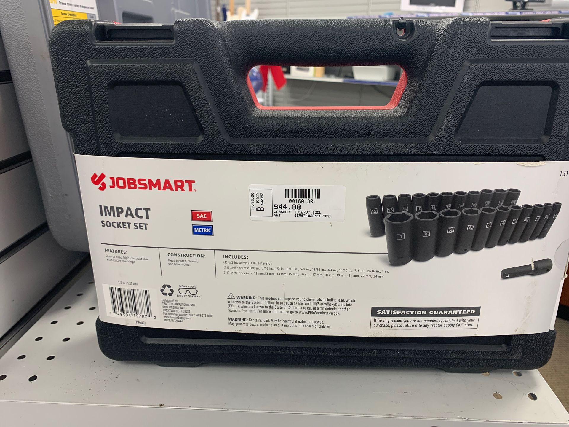 Jobsmart impact socket set for Sale in Greensboro, NC OfferUp