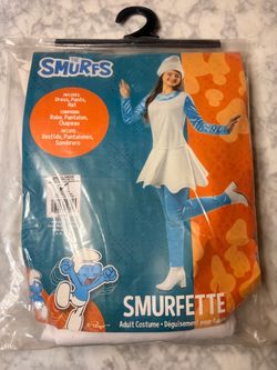 Smurfette Adult Costume Small