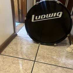 Drums , Ludwig , Musical Instruments, Bass Drum