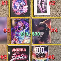 Anime And Manga Wall Art