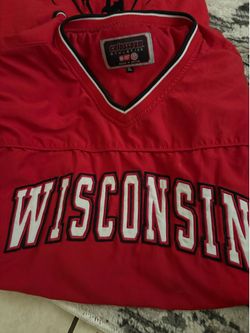 Authentic Vintage Wisconsin Pullover 90s