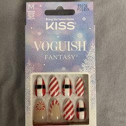 KISS Voguish Fantasy Holiday Theme Press On Nails