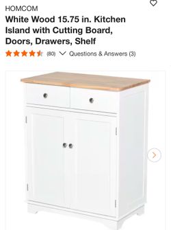 Kitchen island cutting board