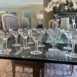 Celebrate The Holidays! Beautiful 🍾 Or  Sherbet Goblets Set Of 10