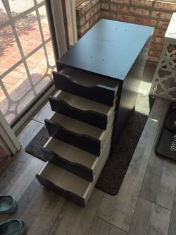 IKEA 5 Tier Desk Drawers 23x14x27.5"