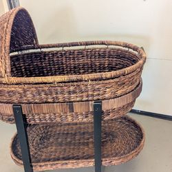 Restoration Hardware Heirloom Bassinet