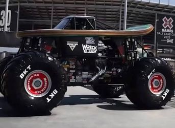 Monster jam 46 "chase" wreck deck $15 each
