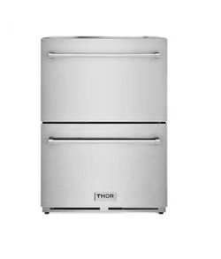 🥶 NEW Thor Kitchen - 24 Inch Indoor Outdoor Freezer Drawer - Stainless Steel Model: TRZ24U