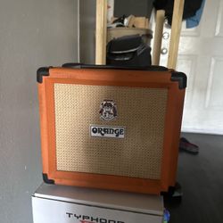 Orange Crush Mini Amplifier built in battery power