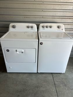 👚👕 WHIRLPOOL WASHER AND DRYER SET (FREE DELIVERY/ WARRANTY)