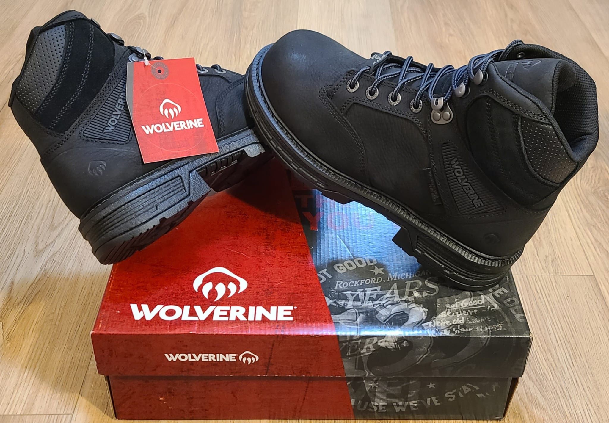 Wolverine Work Boots Size 9/11 And 12 For Men