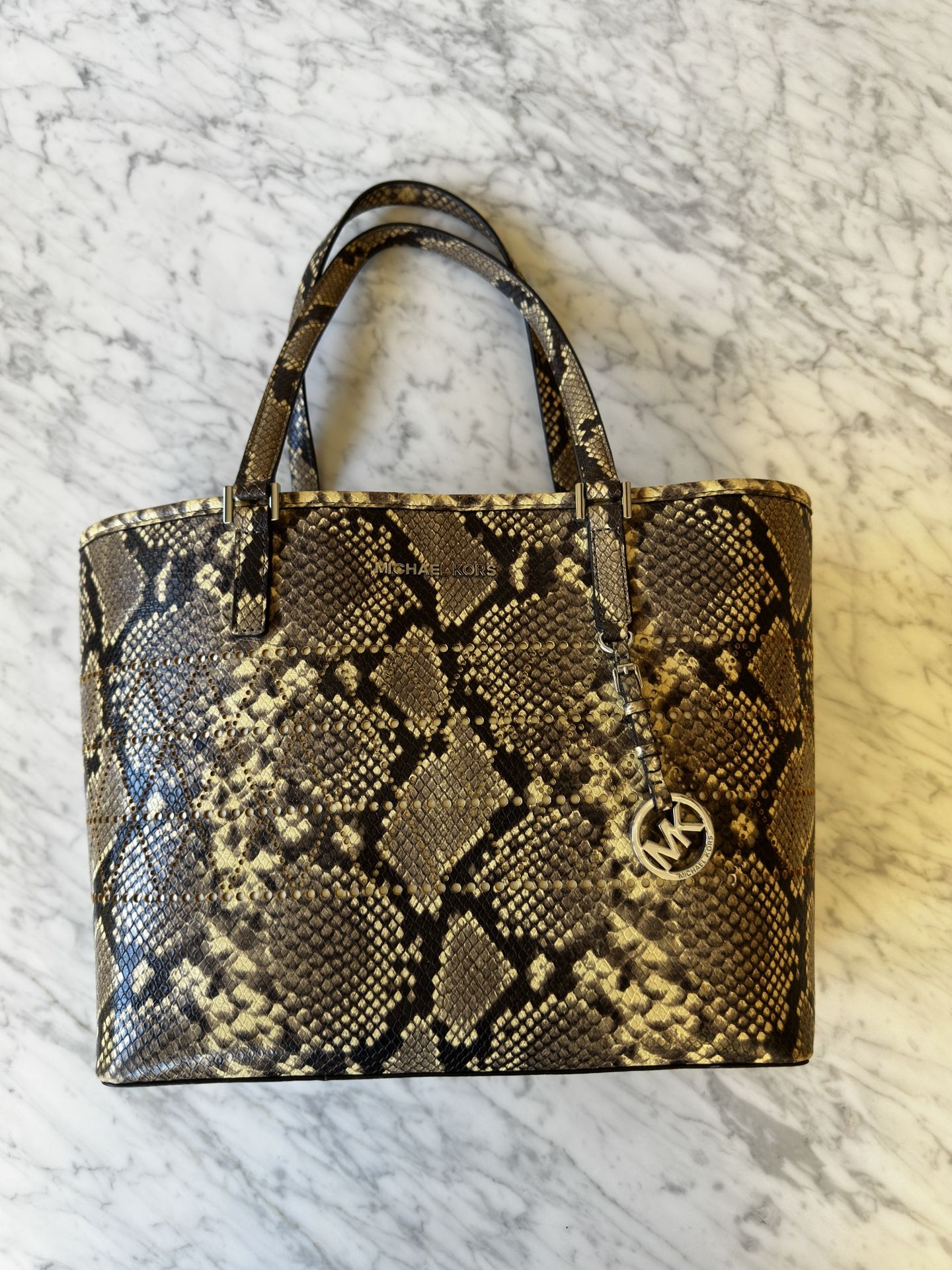 Michael Kors Snake Tote Purse